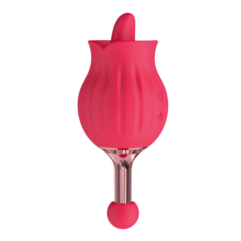 ClitTastic Rose Bud Dual Massager Rechargeable