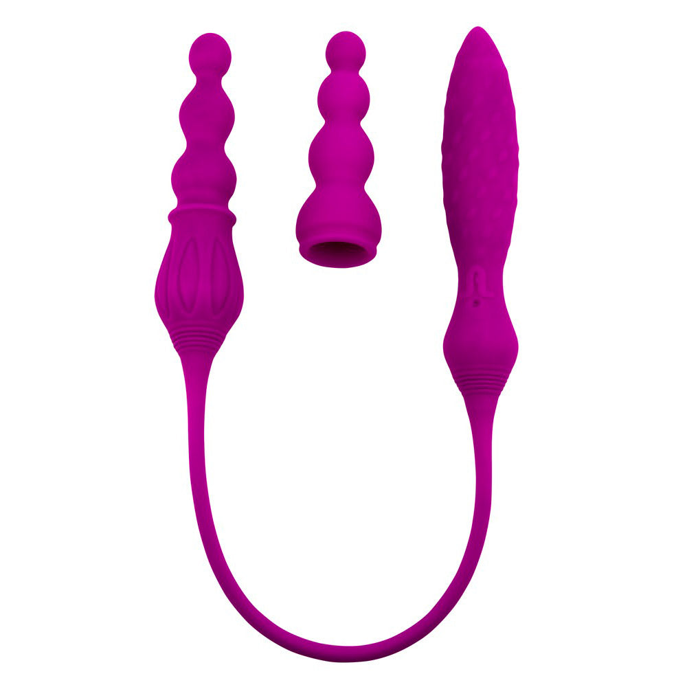 Adrien Lastic Remote Controlled 2X Double Ended Vibrator