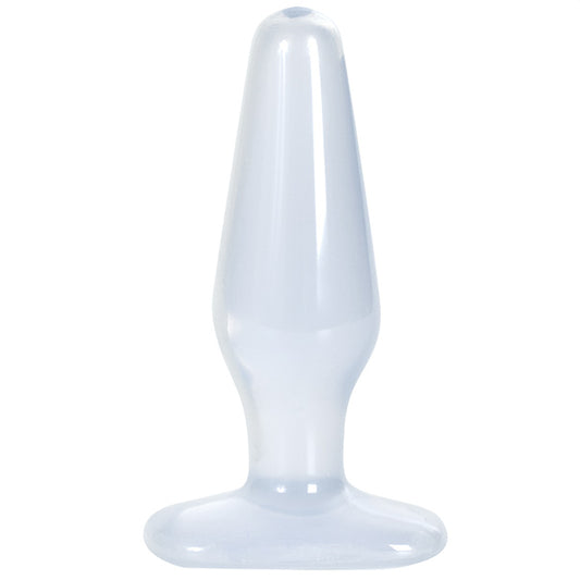 Butt Plug Clear Jelly Medium