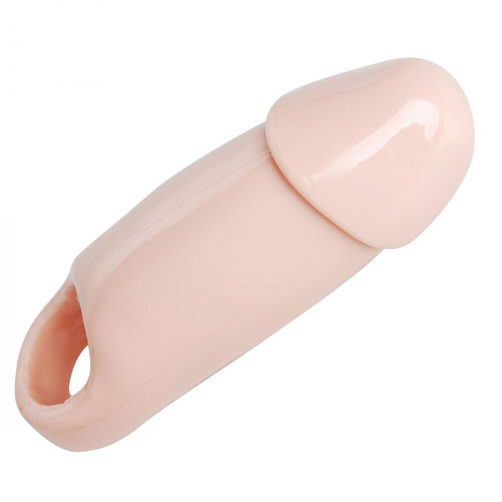 Really Ample Wide Penis Enhancer Sheath Flesh