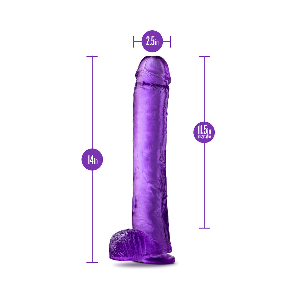 B Yours Plus Hefty N Hung 14 Inch Dildo