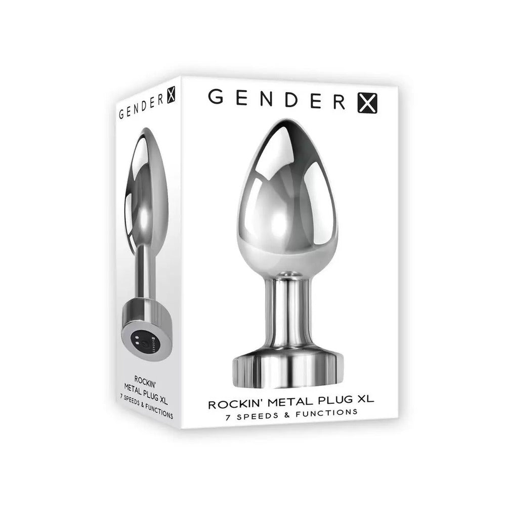 Gender X Rockin Metal Anal Plug XL