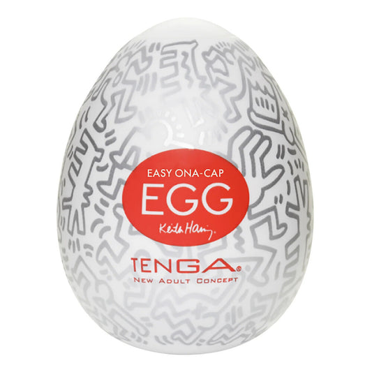 Tenga Keith Haring Party Egg Masturbator