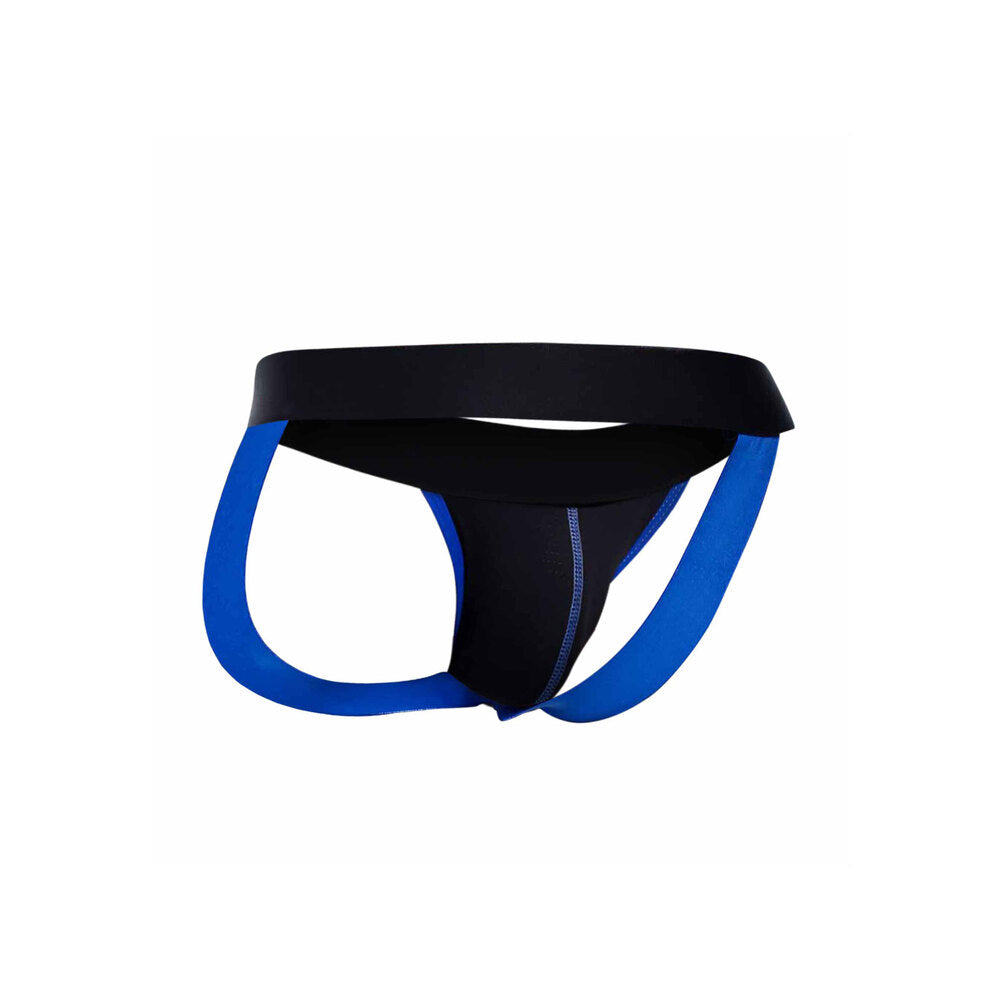 Male Basics Neon Jock Blue